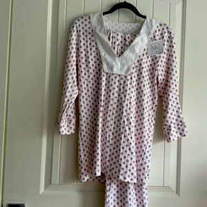 BNWT LILA AND HAYES PIMA COTTON PAJAMAS SIZE XS